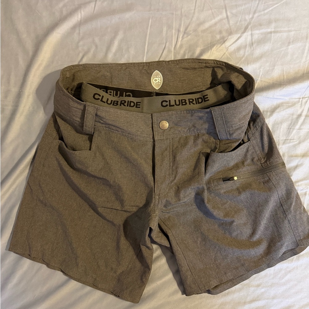 Club Ride Apparel Charcoal Shorts